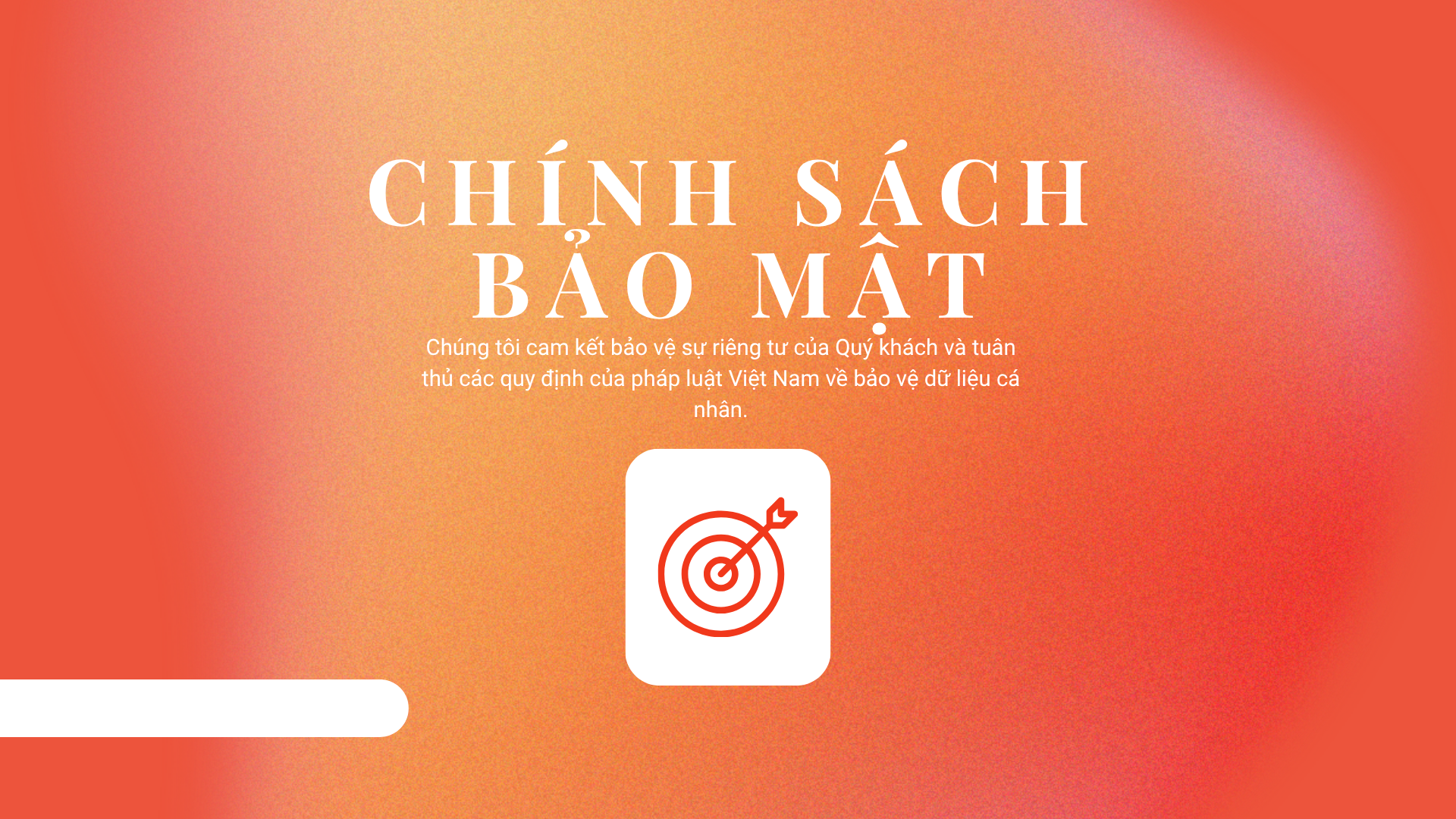 Chính sách bảo mật thông tin khách hàng tại website này